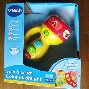 VTech Spin & Learn Color Flashlight - Yellow
